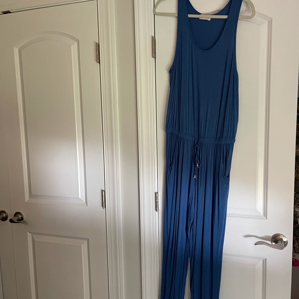 Pink Lily Jumpsuit - Size Lg
